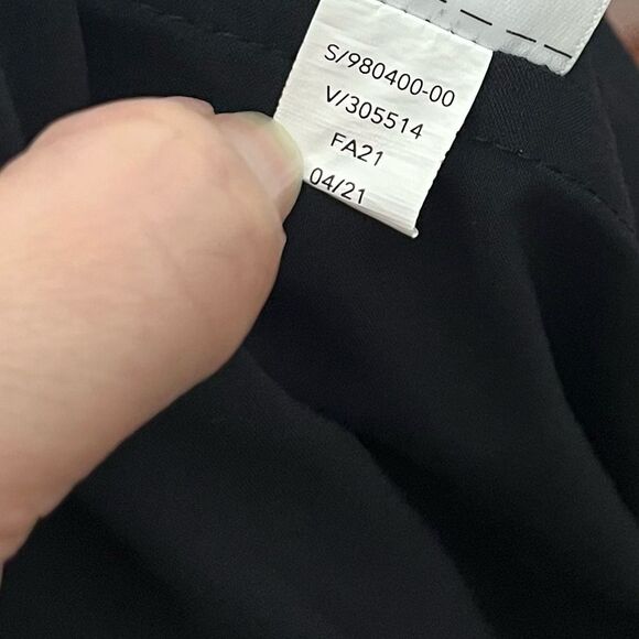 Athleta Nolita Pants Size 18 Black Crop Slim Tapered Pull On High Rise - Picture 13 of 13